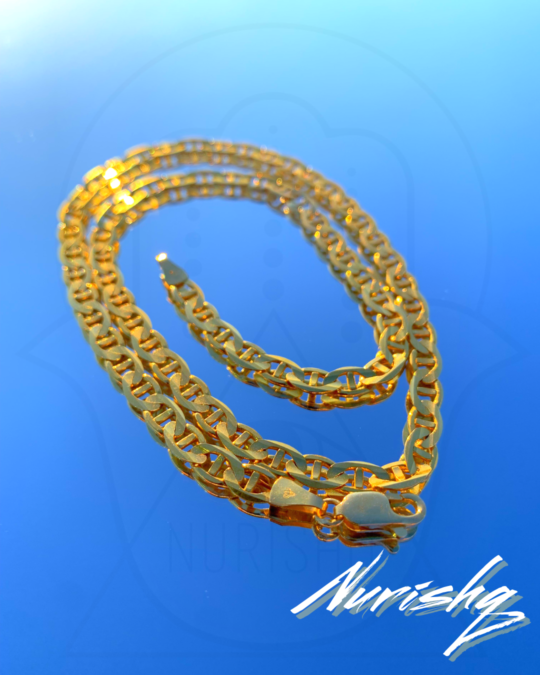 10k Gucci Link Necklace